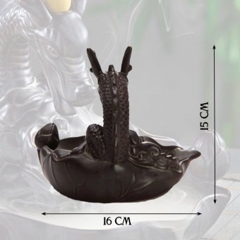 Подставка для благовоний из керамики "Дракон, стелющийся дым" Luxury Gift 162868