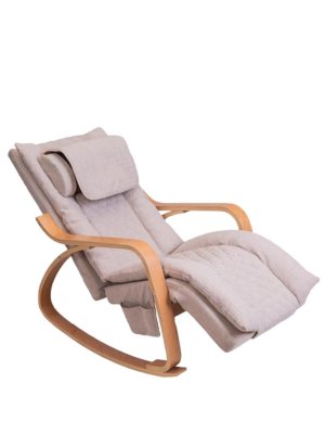 Массажное кресло-качалка Luxury Gift, бежевое
