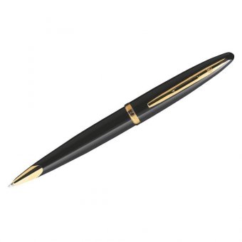 Ручка шариковая "Carene Black Sea GT" синяя, 1мм, корпус черный/золото, поворотн., подарочная упаковка