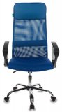 Кресло руководителя Бюрократ KB-6SL/BL/TW-10, синее