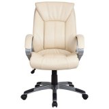 Кресло офисное BRABIX Maestro EX-506, экокожа, бежевое, 531168
