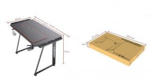 Эргономичный компьютерный стол Icockpit A1-1060