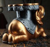 Подставка для цветов "Индийский слон" h=26,5 см Luxury Gift