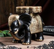 Статуэтка настольная "Индийский слон" h=25 см Luxury Gift
