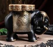Статуэтка настольная "Индийский слон" h=25 см Luxury Gift