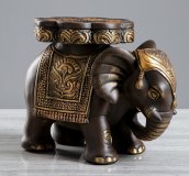 Статуэтка настольная "Слон" h=25 см Luxury Gift