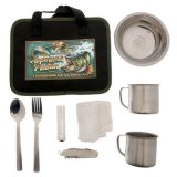 Набор посуды для пикника "Хороший рыбак", 11 предметов
