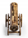 Подставка для шампуров "Пушка" Luxury Gift, дерево, 50х41х25 см