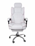 Кресло компьютерное эргономичное Luxury Gift 808F, белое