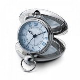 Часы мореплавателя кварцевые с будильником "Voyager" белый циферблат Dalvey 03251