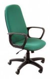 Кресло руководителя зеленое Бюрократ CH-808AXSN/Green
