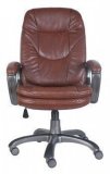 Кресло руководителя коричневое Бюрократ CH-868AXSN/Brown