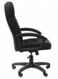 Кресло руководителя черное Бюрократ T-9908AXSN-Black