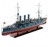 Декоративная модель крейсера "Аврора", 102*18*48