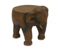 Табурет из дерева "Индийский слон", h=25см Luxury Gift