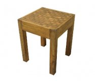 Деревянный столик "Плетёнка", h=51см