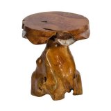 Декоративный стол из массива дерева, 90х90х75 см