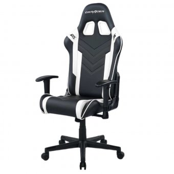 Кресло компьютерное игровое DXRacer OH/P132/NW черно-белое