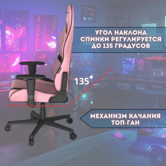 Кресло компьютерное игровое DXRacer OH/P88/PN розовое