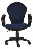 Кресло офисное синее Бюрократ CH-687AXSN/#Blue
